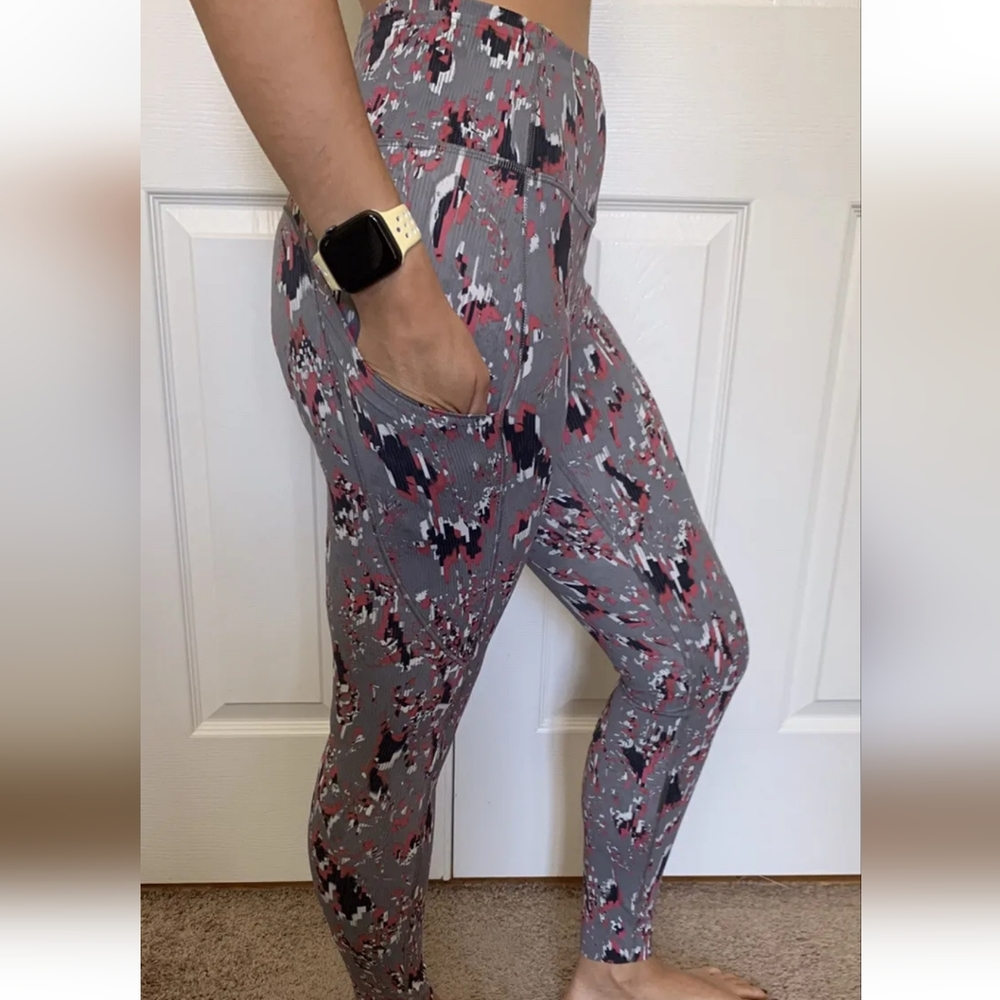 Nwt lululemon fast and free tight high Rise FFXM floral Flux  12 8 4 6 leggings